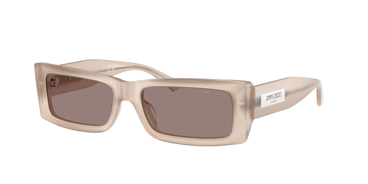 Jimmy Choo 0JC5040U 50257N 54 Opal Taupe/ Purple Brown Mirror Silver
