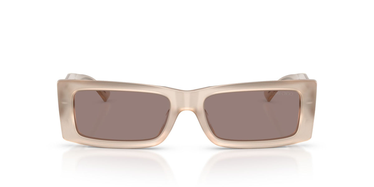 Jimmy Choo 0JC5040U 50257N 54 Opal Taupe/ Purple Brown Mirror Silver