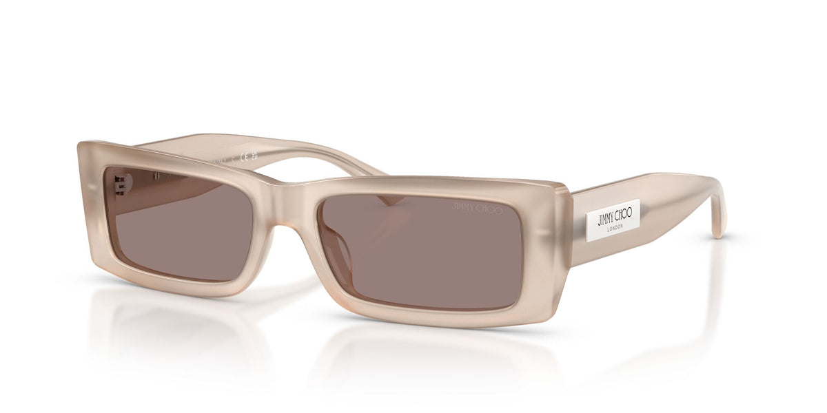 Jimmy Choo 0JC5040U 50257N 54 Opal Taupe/ Purple Brown Mirror Silver