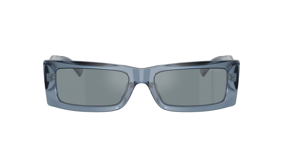 Jimmy Choo 0JC5040U 50671U 54 Opal Denim/ Light Blue Mirror Silver