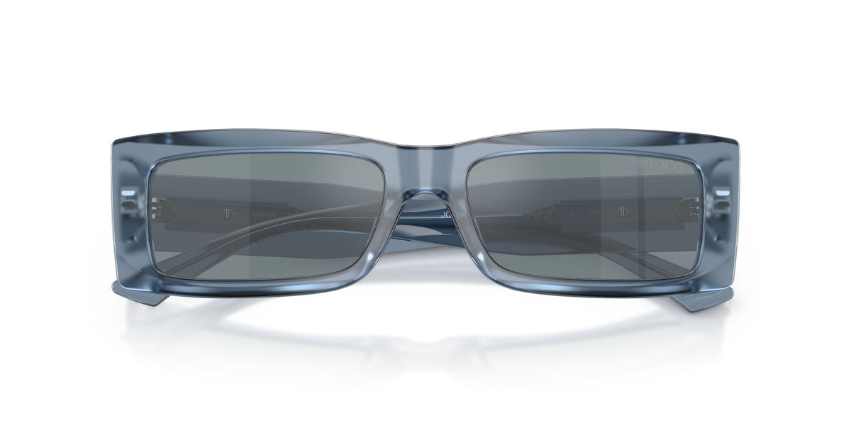 Jimmy Choo 0JC5040U 50671U 54 Opal Denim/ Light Blue Mirror Silver