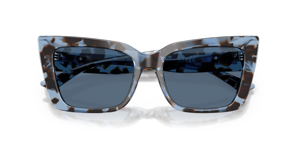 Jimmy Choo 0JC5041 506980 54 Opal Denim Havana/ Dark Blue