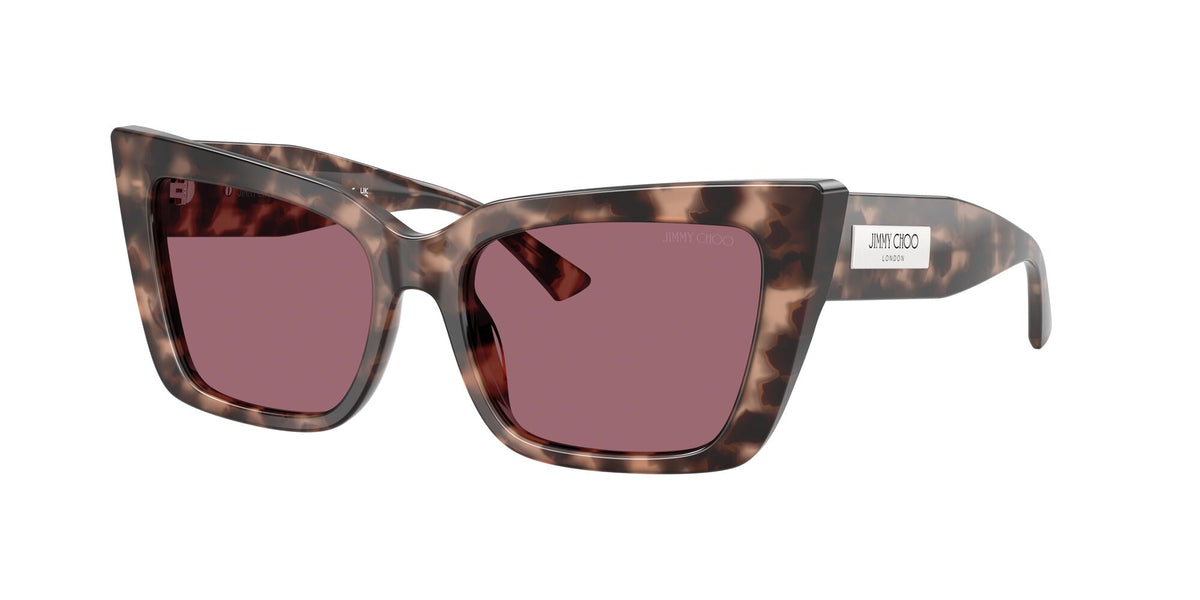 Jimmy Choo 0JC5041 50701A 54 Opal Pink Havana/ Violet