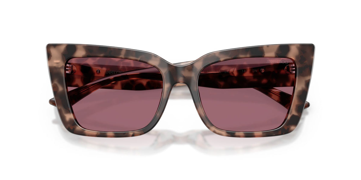 Jimmy Choo 0JC5041 50701A 54 Opal Pink Havana/ Violet