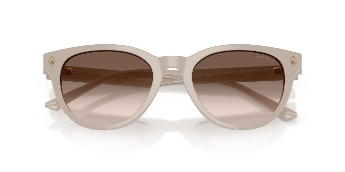 Jimmy Choo 0JC5043D 50333B 53 Taupe/ Pink Gradient Dark Grey