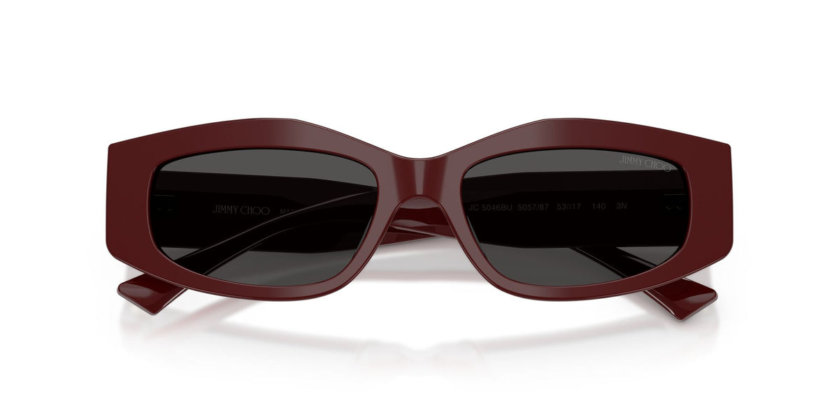 Jimmy Choo 0JC5046BU 505787 53 Cranberry/ Dark Grey