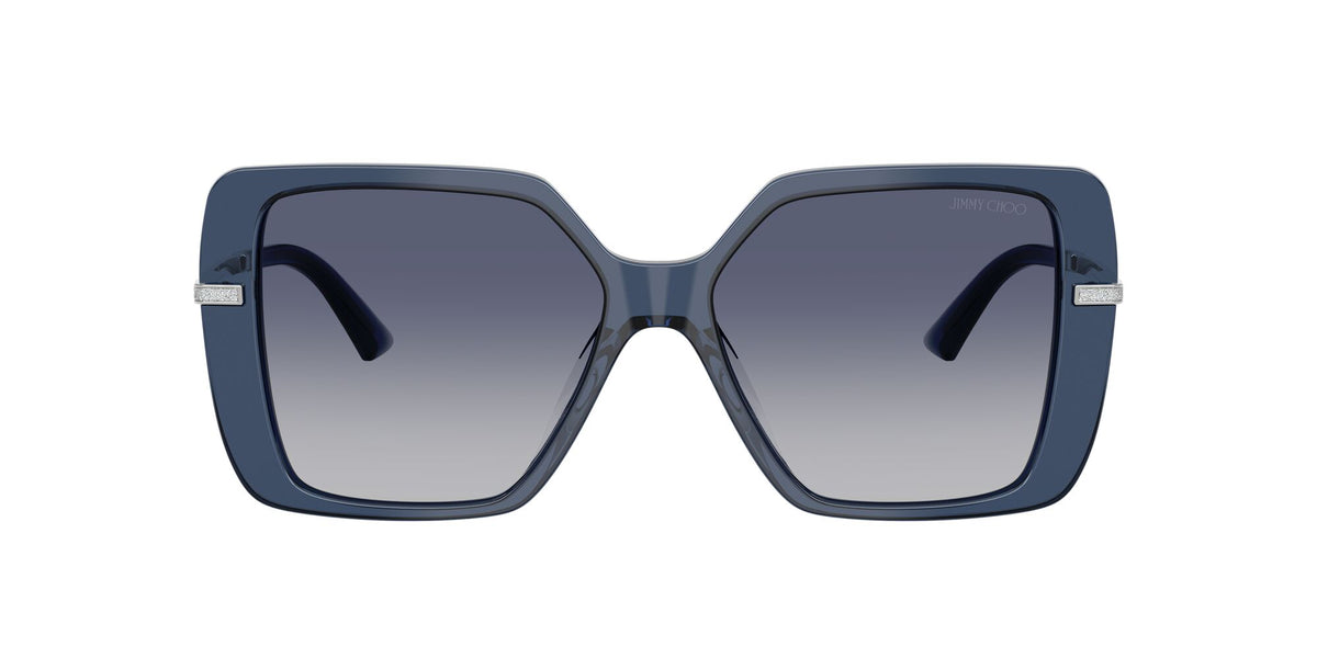 Jimmy Choo 0JC5048JU 50354L 55 Transparent Navy/ Gradient Blue
