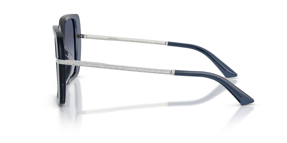 Jimmy Choo 0JC5048JU 50354L 55 Transparent Navy/ Gradient Blue