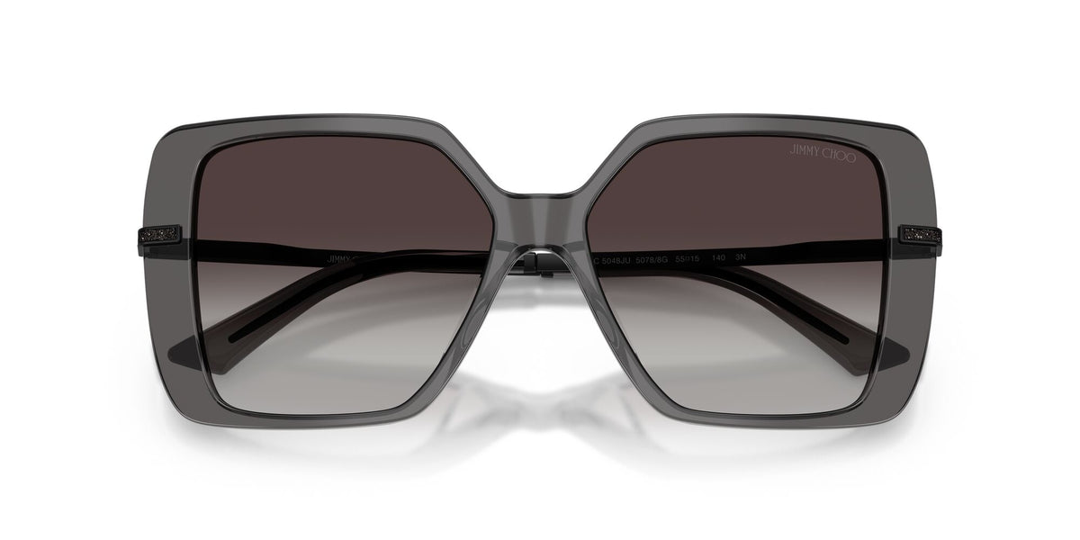 Jimmy Choo 0JC5048JU 50788G 55 Transparent Black/ Gradient Gray