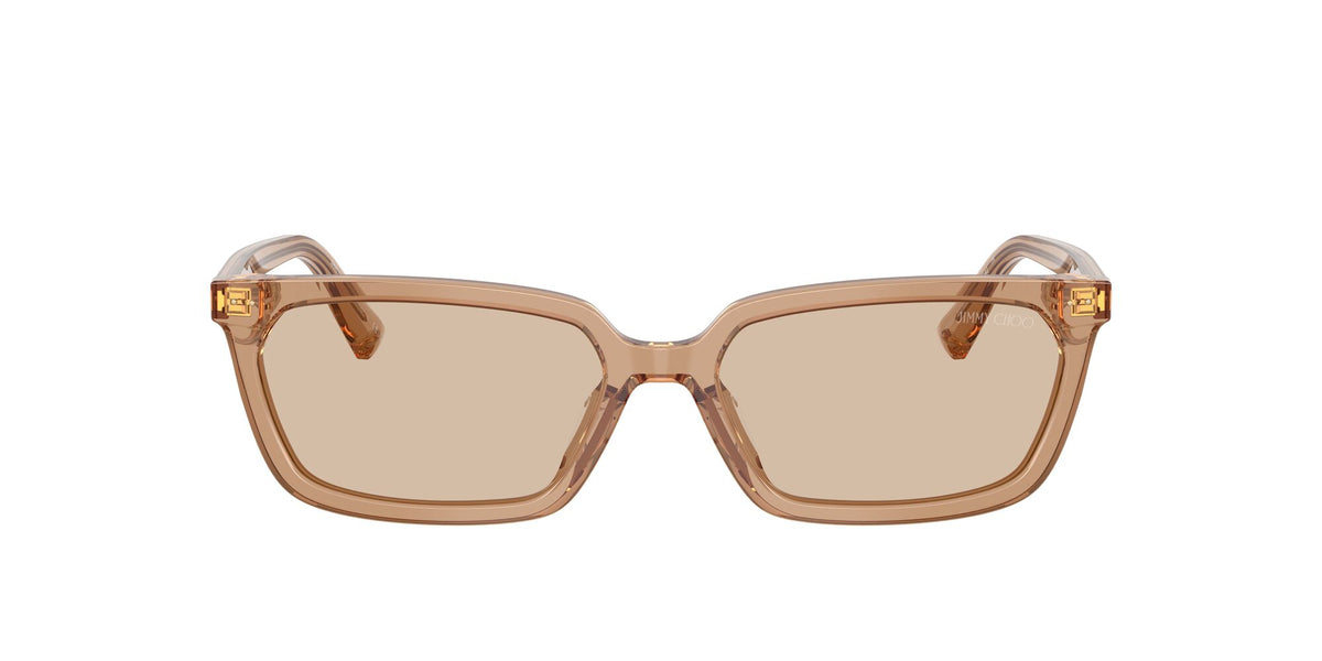 Jimmy Choo 0JC5050U 507693 55 Transparent Tan/ Light Brown