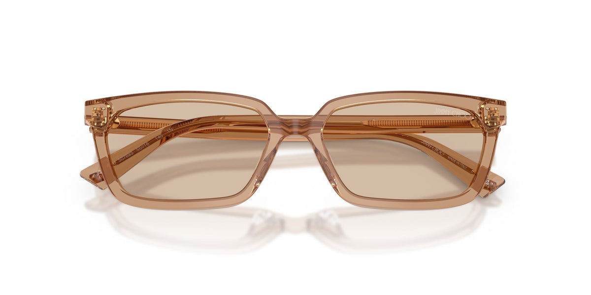 Jimmy Choo 0JC5050U 507693 55 Transparent Tan/ Light Brown