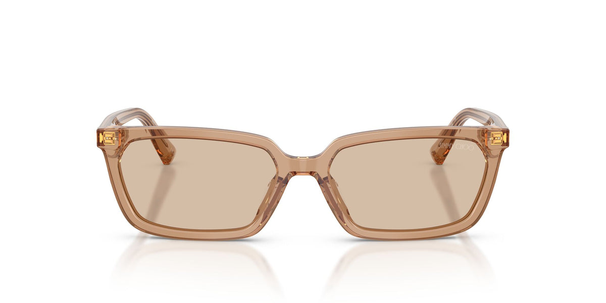 Jimmy Choo 0JC5050U 507693 55 Transparent Tan/ Light Brown