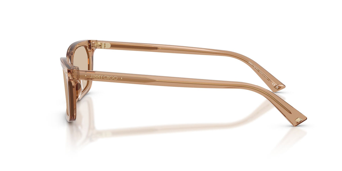 Jimmy Choo 0JC5050U 507693 55 Transparent Tan/ Light Brown