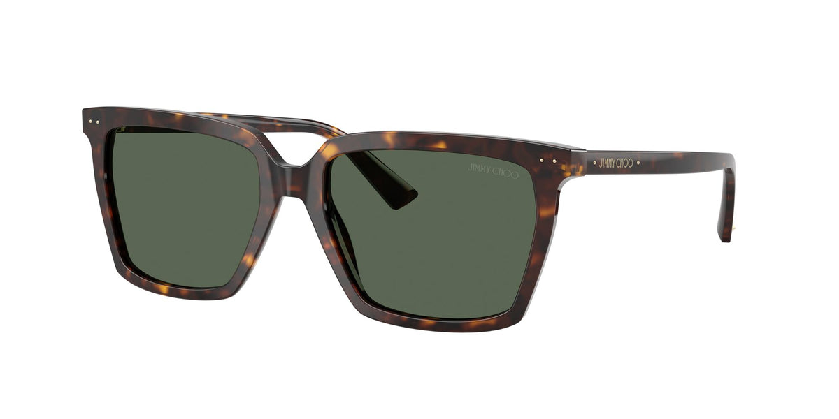 Jimmy Choo 0JC5051 500271 55 Havana/ Dark Green