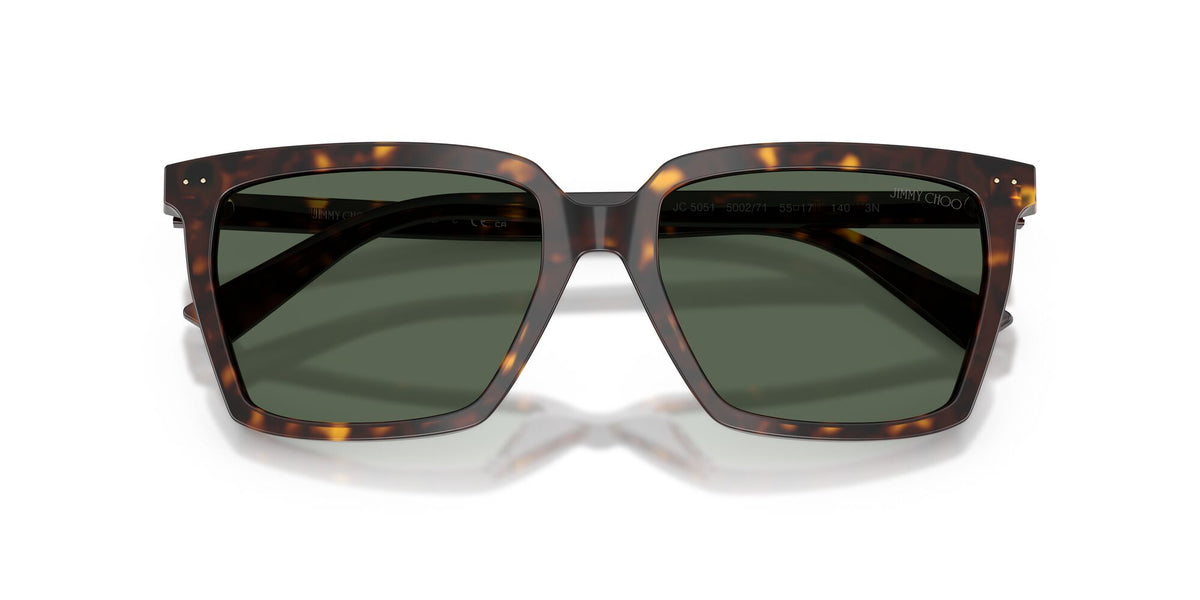 Jimmy Choo 0JC5051 500271 55 Havana/ Dark Green