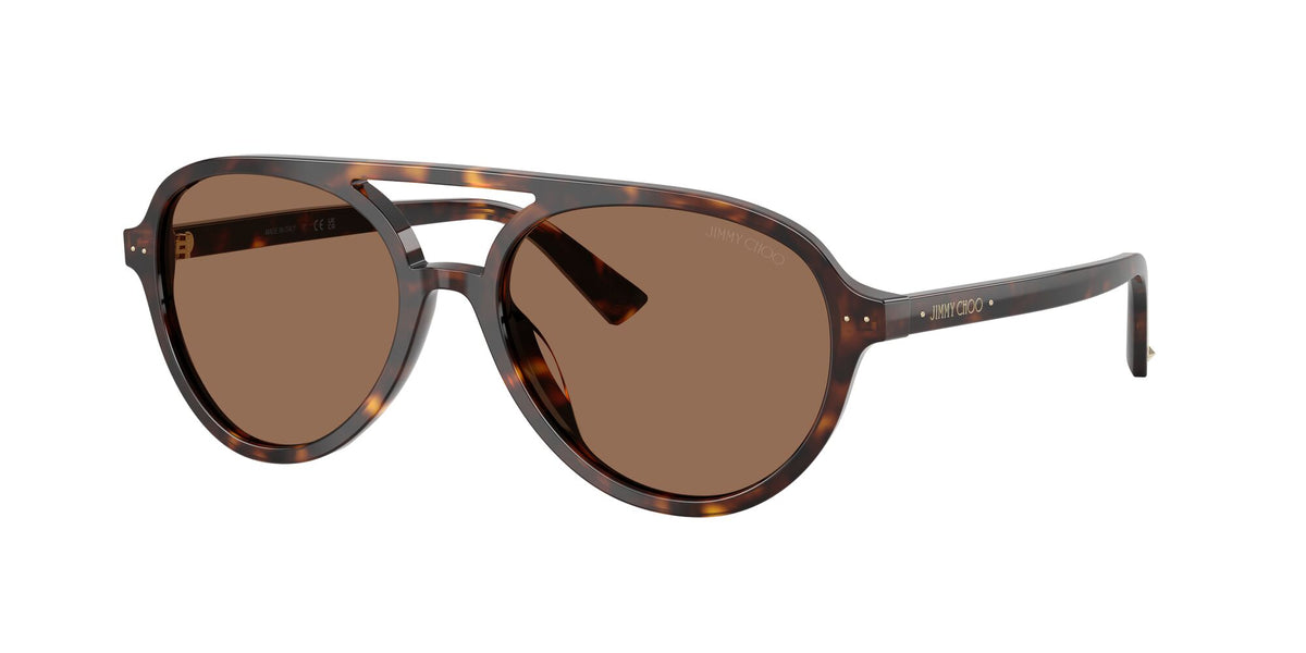 Jimmy Choo 0JC5055U 500273 55 Havana/ Dark Brown