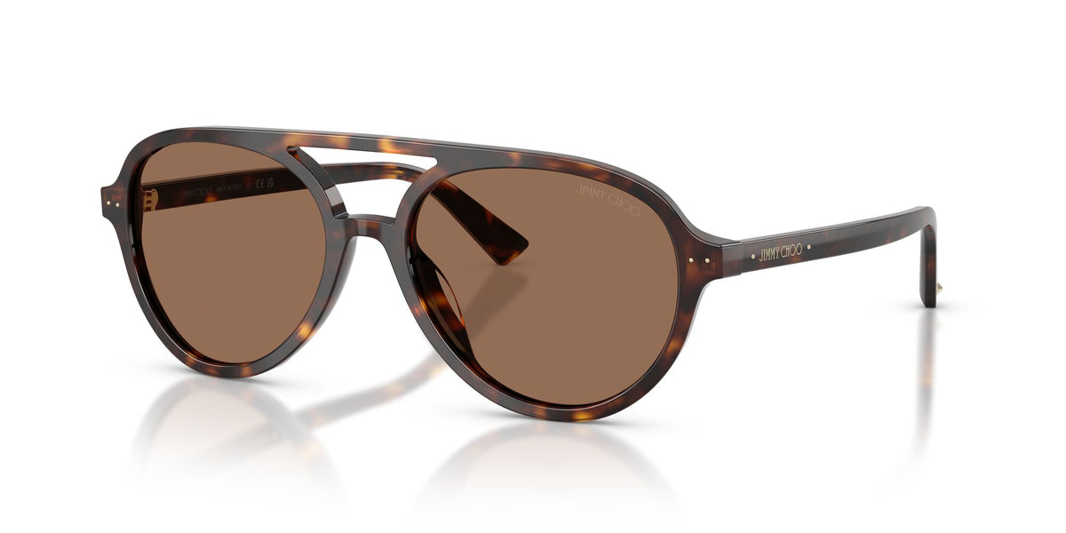 Jimmy Choo 0JC5055U 500273 55 Havana/ Dark Brown
