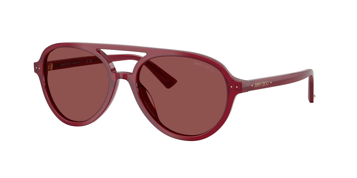 Jimmy Choo 0JC5055U 508175 55 Opaline Cranberry/ Dark Violet