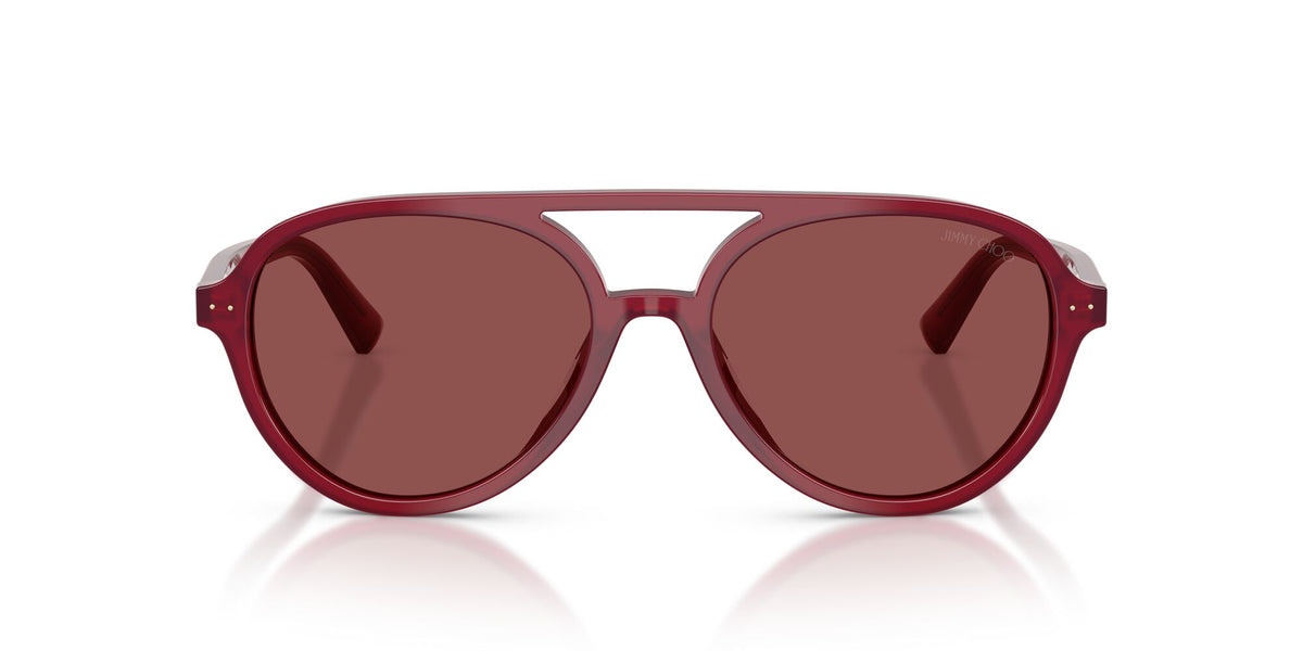 Jimmy Choo 0JC5055U 508175 55 Opaline Cranberry/ Dark Violet