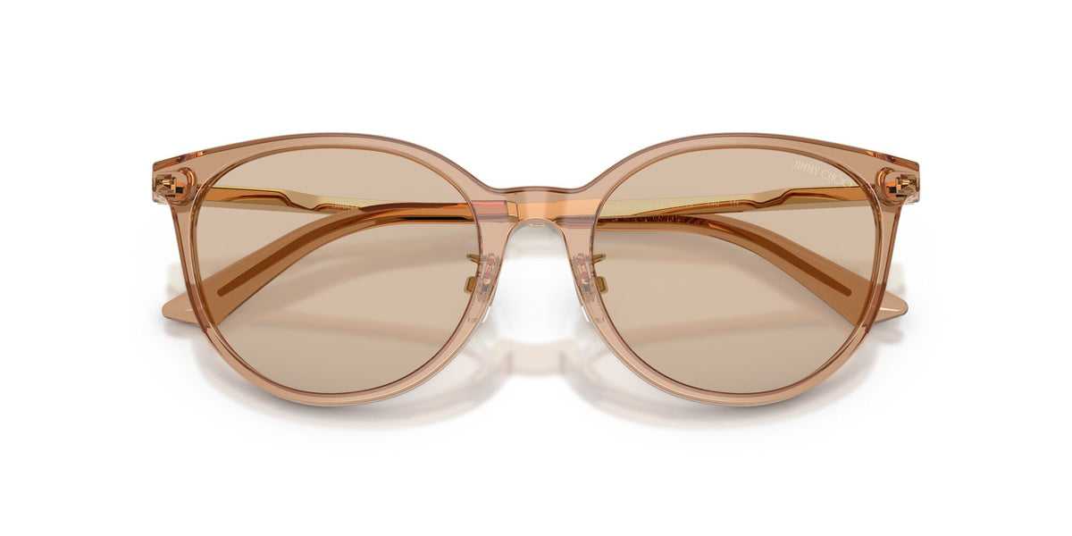 Jimmy Choo 0JC5056JD 507693 54 Transparent Tan/ Light Brown