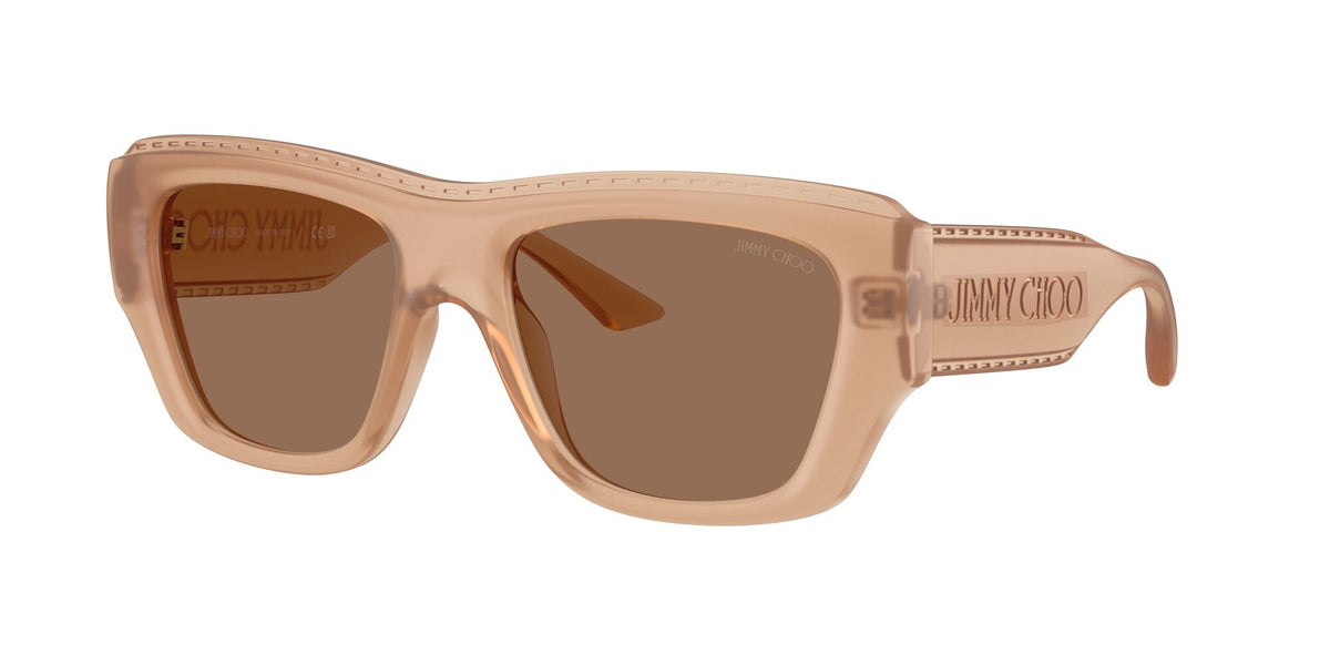 Jimmy Choo 0JC6003U 509173 54 Transparent Tan/ Dark Brown