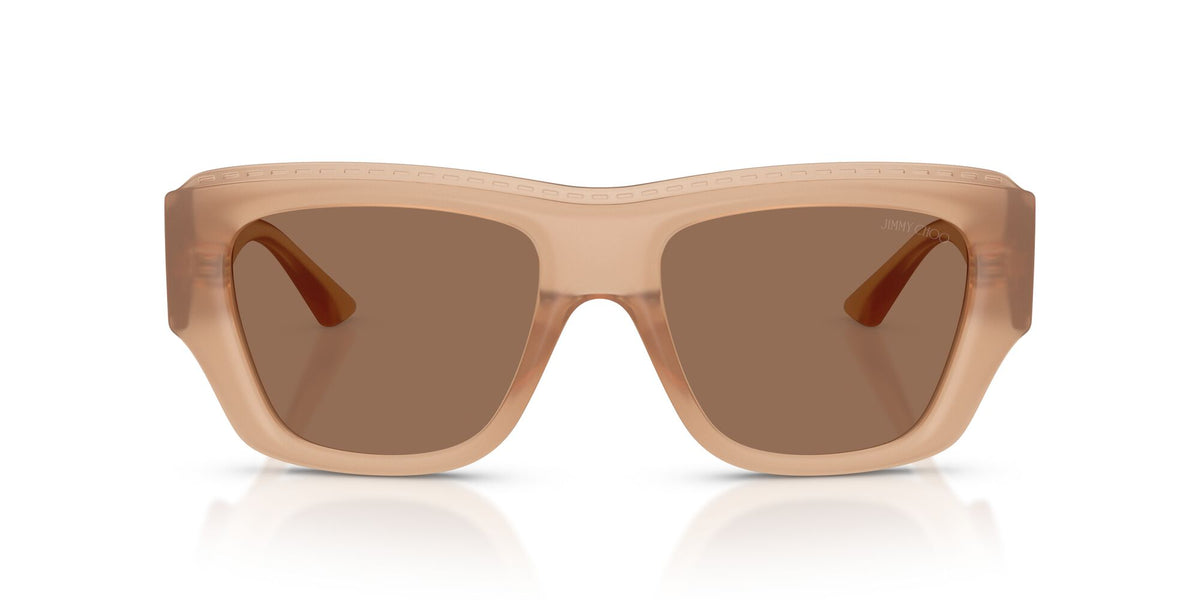Jimmy Choo 0JC6003U 509173 54 Transparent Tan/ Dark Brown