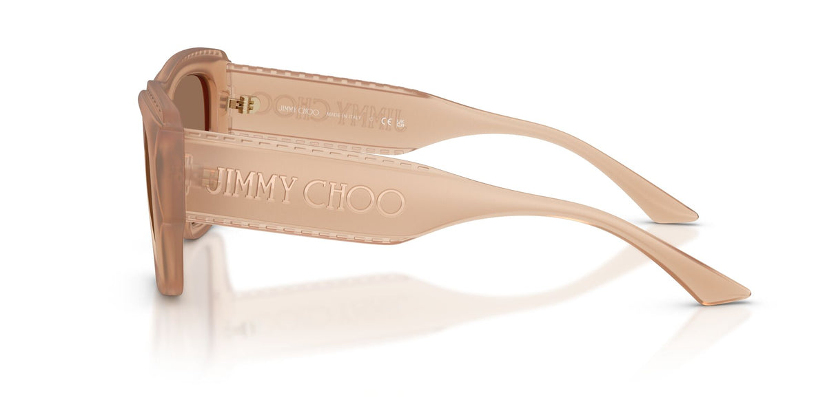 Jimmy Choo 0JC6003U 509173 54 Transparent Tan/ Dark Brown