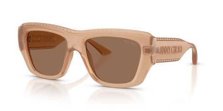 Jimmy Choo 0JC6003U 509173 54 Transparent Tan/ Dark Brown