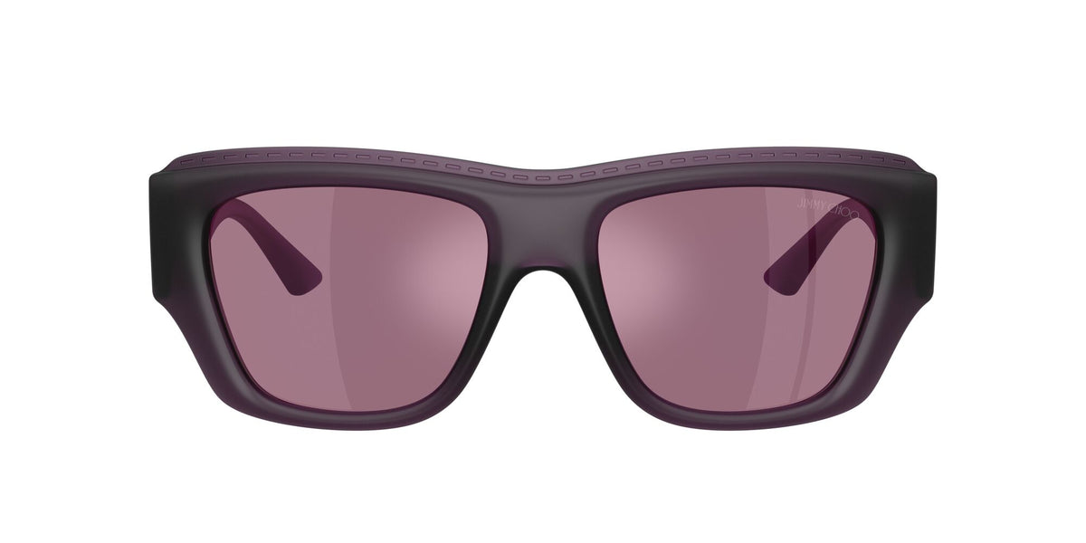 Jimmy Choo 0JC6003U 5092LB 54 Transparent Prune/ Violet Mirror Pink