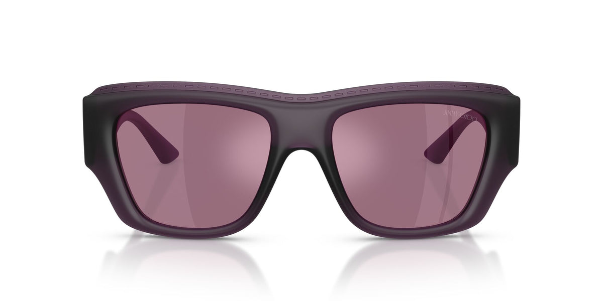 Jimmy Choo 0JC6003U 5092LB 54 Transparent Prune/ Violet Mirror Pink