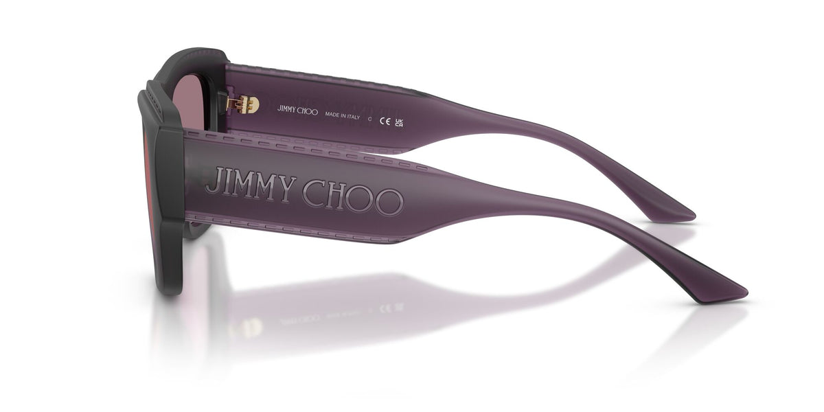 Jimmy Choo 0JC6003U 5092LB 54 Transparent Prune/ Violet Mirror Pink