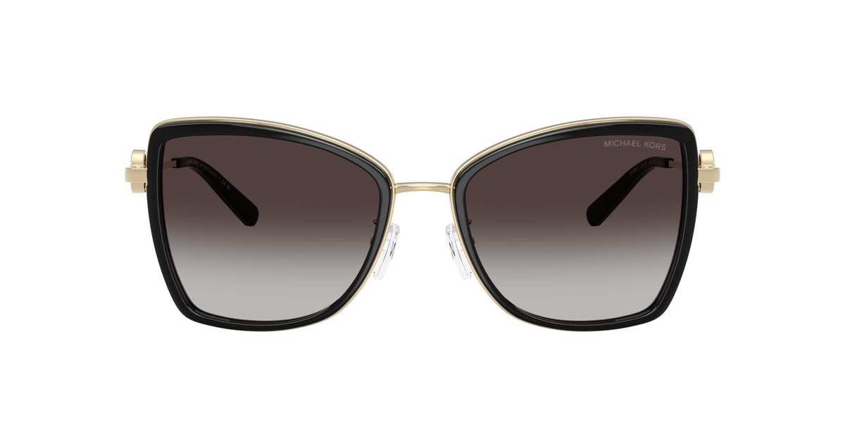 Michael Kors Corsica 0MK1067B 10148G 55 Light Gold/Black/ Dark Grey Gradient
