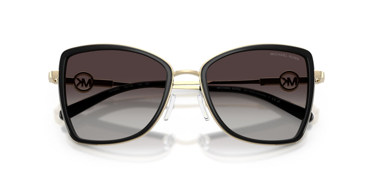 Michael Kors Corsica 0MK1067B 10148G 55 Light Gold/Black/ Dark Grey Gradient