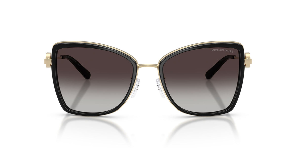 Michael Kors Corsica 0MK1067B 10148G 55 Light Gold/Black/ Dark Grey Gradient