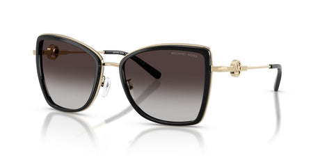 Michael Kors Corsica 0MK1067B 10148G 55 Light Gold/Black/ Dark Grey Gradient