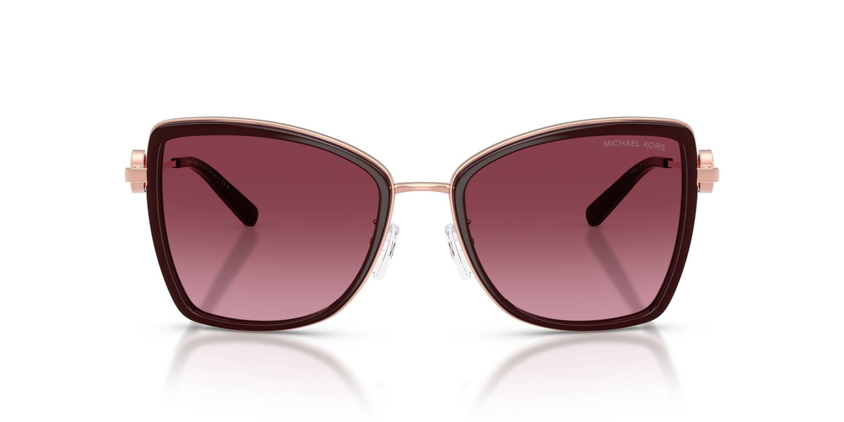 Michael Kors Corsica 0MK1067B 11088H 55 Rose Gold/Cordovan/ Burgundy Gradient