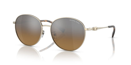 Michael Kors Alpine 0MK1119 101484 57 Light Gold/ Silver Khaki Gradient Polar