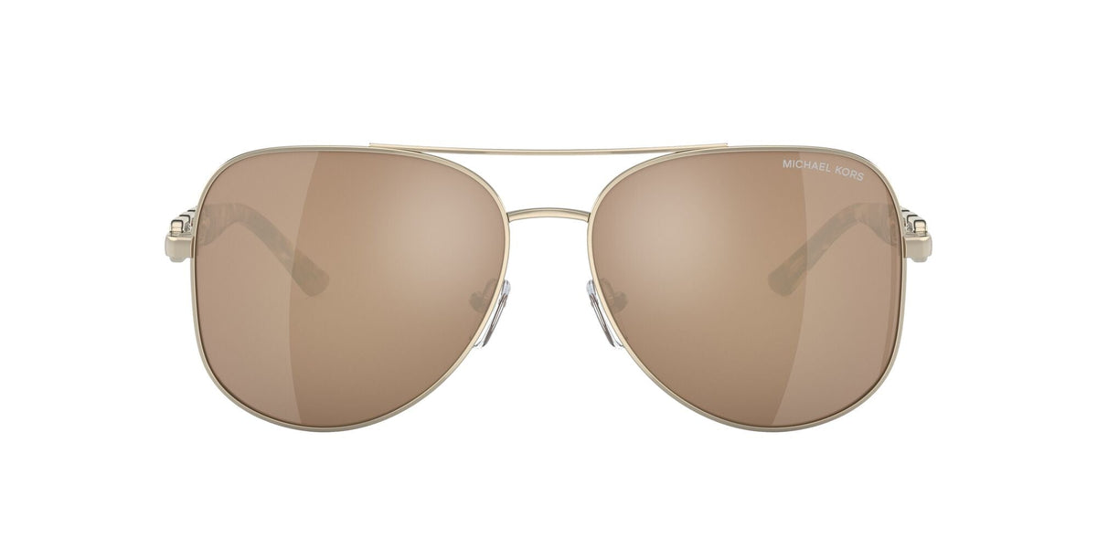 Michael Kors Chianti 0MK1121 10147P 58 Light Gold/ Gold Mirror