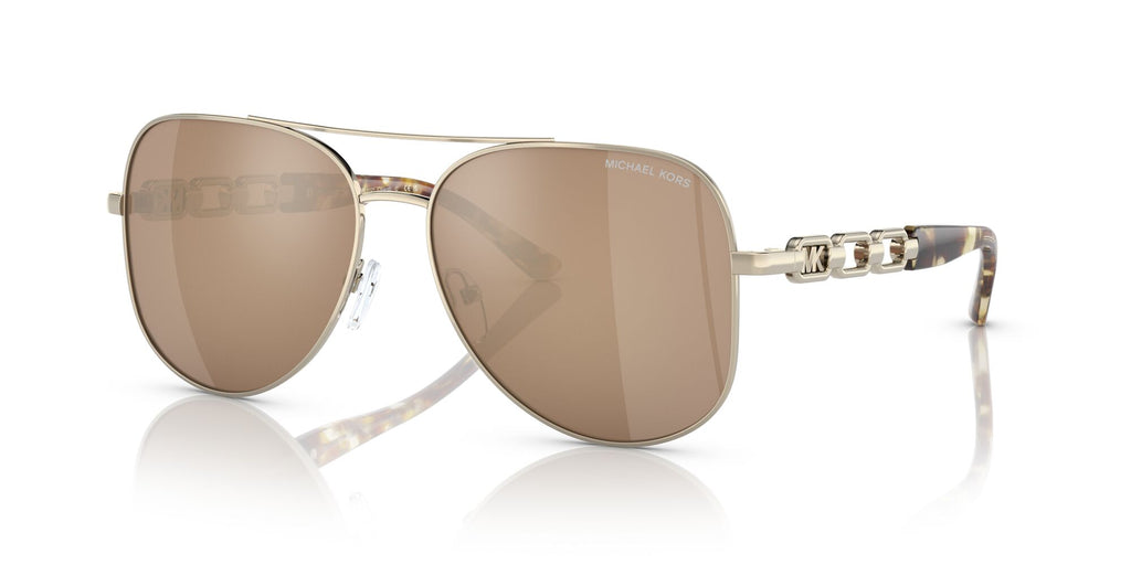 Michael Kors Chianti 0MK1121 10147P 58 Light Gold/ Gold Mirror