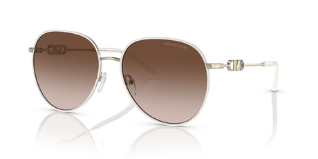 Michael Kors Empire 0MK1128J 123313 58 Light Gold/White/ Brown Gradient 58 / Polyamide / Metal / Metal