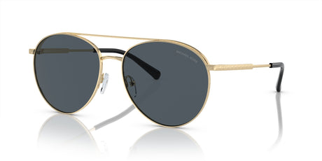 Michael Kors Arches 0MK1138 101487 58 Light Gold/ Dark Grey Solid 58 / Polyamide / Metal / Metal