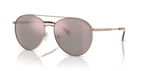 Michael Kors Arches 0MK1138 11084Z 58 Rose Gold/ Rose Gold Mirror 58 / Polyamide / Metal / Metal