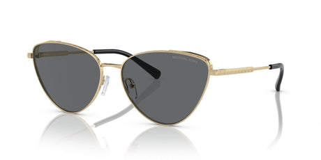Michael Kors Cortez 0MK1140 101481 59 Light Gold/ Dark Grey Solid Polar 59 / Polycarbonate / Metal / Metal