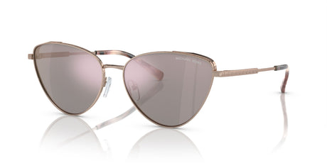 Michael Kors Cortez 0MK1140 11084Z 59 Rose Gold/ Rose Gold Mirror 59 / Polyamide / Metal / Metal