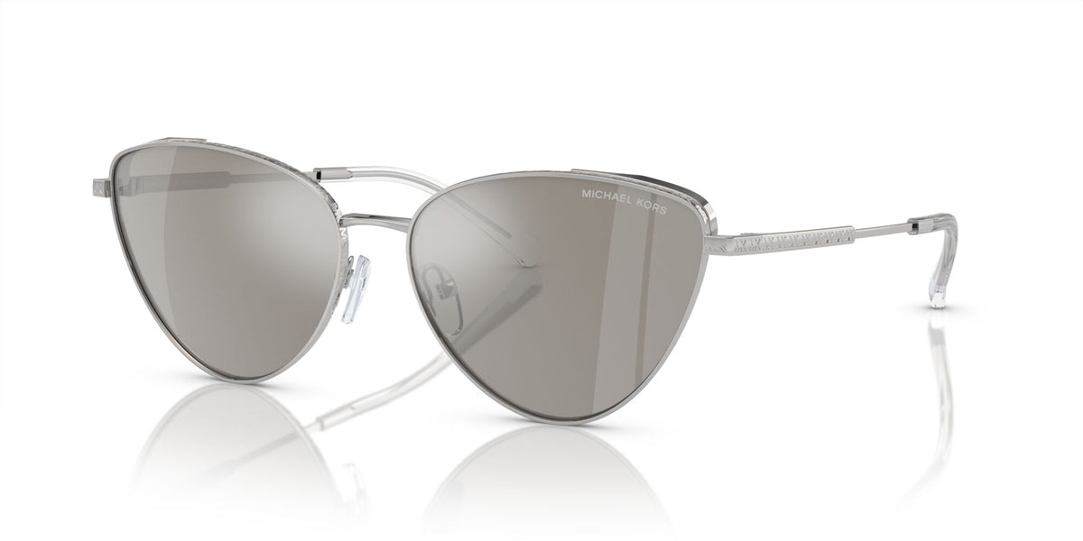 Michael Kors Cortez 0MK1140 18936G 59 Silver/ Silver Mirror 59 / Polyamide / Metal / Metal