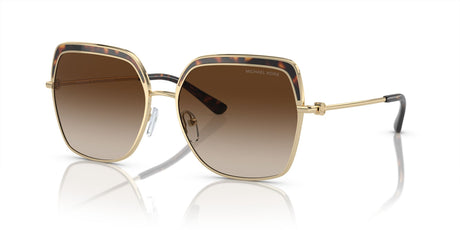Michael Kors Greenpoint 0MK1141 101413 57 Light Gold/ Brown Gradient 57 / Polycarbonate / Metal / Metal