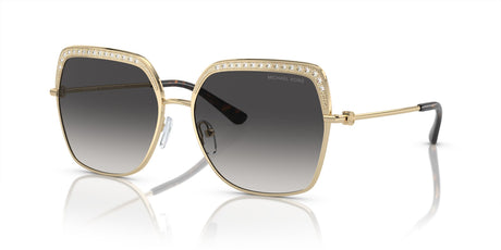Michael Kors Greenpoint 0MK1141 10188G 57 Light Gold/ Grey Gradient