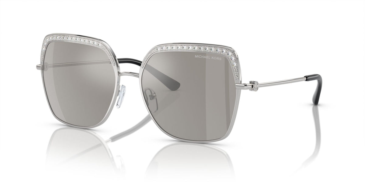 Michael Kors Greenpoint 0MK1141 18936G 57 Silver/ Silver Mirror 57 / Polyamide / Metal / Metal