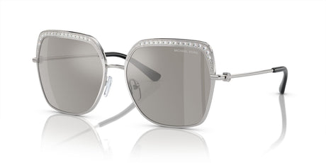Michael Kors Greenpoint 0MK1141 18936G 57 Silver/ Silver Mirror 57 / Polyamide / Metal / Metal