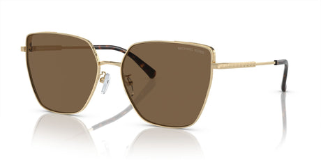Michael Kors Fuji 0MK1143D 101473 61 Gold/ Brown Solid 61 / Polyamide / Metal / Metal